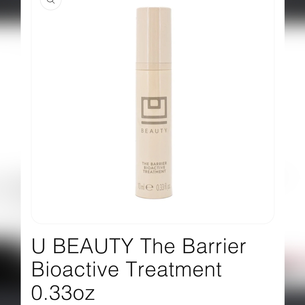 U Beauty  The Barrier Bioactive Treatment. 10ml  NIB